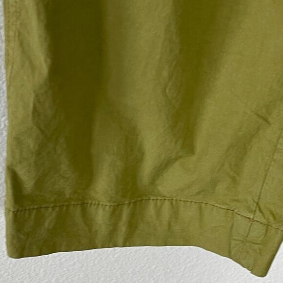 Free People Green High Waisted Luca Barrel Pants Size 8 - Picture 6 of 10